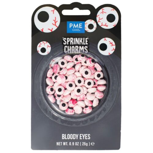 Pme halloween sprinkles bloody eyes 25 gram