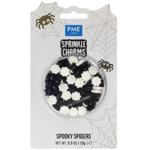 Pme halloween sprinkles spiders 25 gram