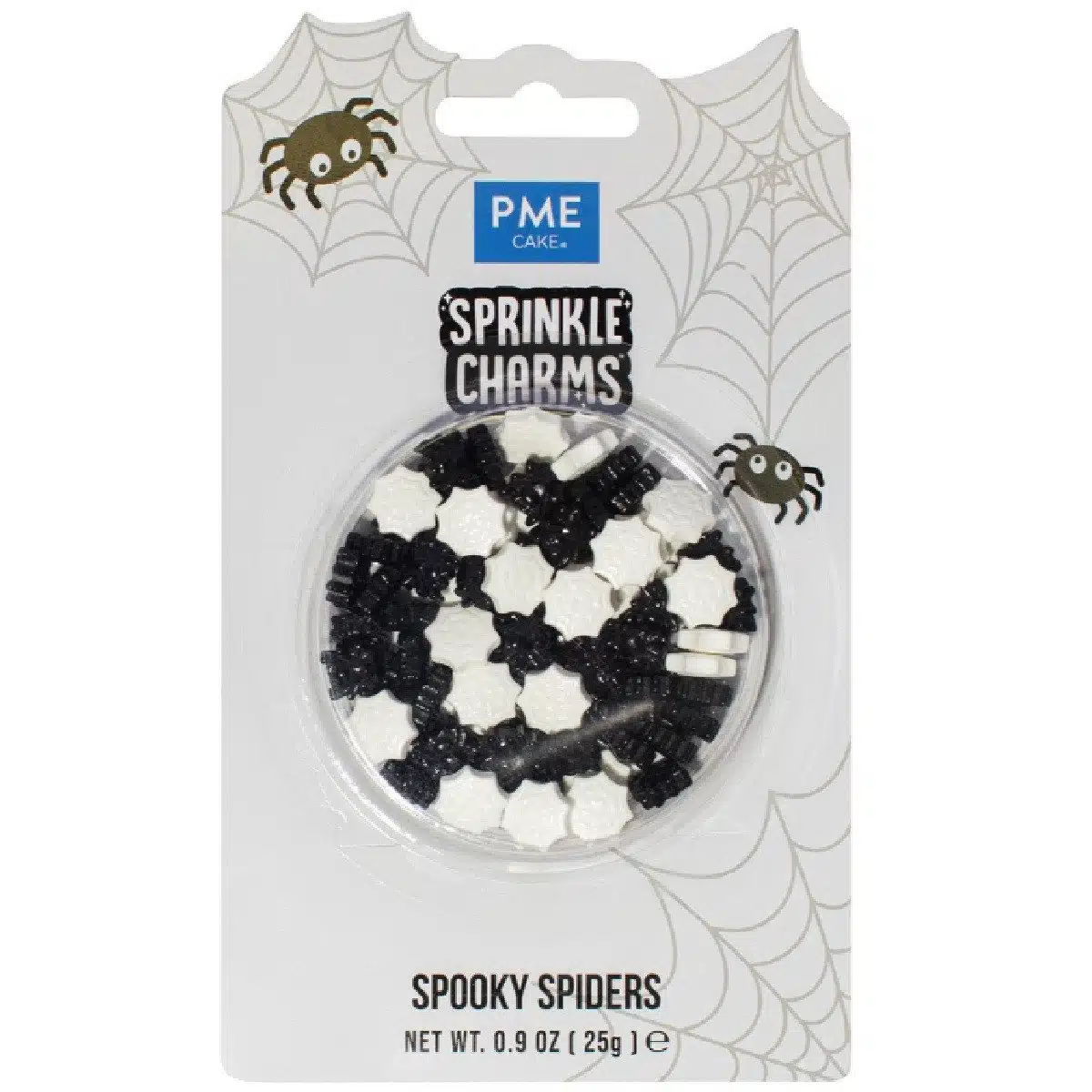 Pme halloween sprinkles spiders 25 gram bij cake, bake & love 5 Pme halloween sprinkles spiders 25 gram