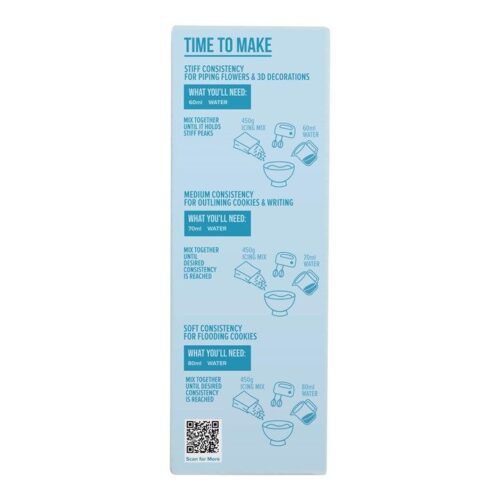 Pme royal icing mix 450 gram - afbeelding 6