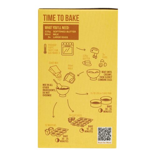 Pme vanille cake mix 500 gram - afbeelding 2