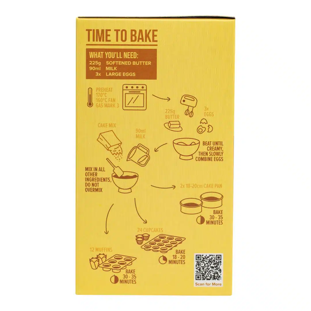 Pme vanille cake mix 500 gram bij cake, bake & love 6 Pme vanille cake mix 500 gram - afbeelding 2
