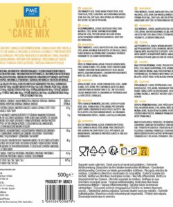 Pme vanille cake mix 500 gram bij cake, bake & love 11