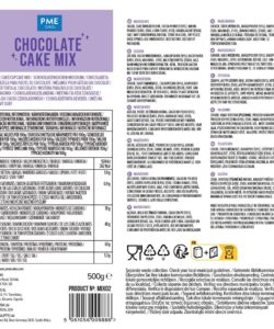 Pme chocolade cake mix 500 gram bij cake, bake & love 14