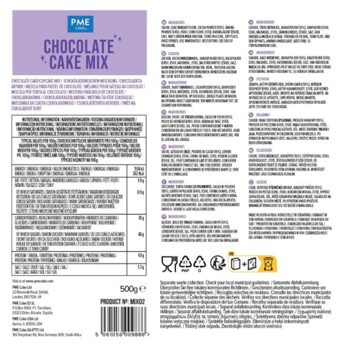 Pme chocolade cake mix 500 gram - afbeelding 5
