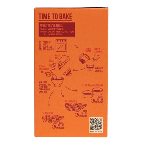 Pme carrot cake mix 500 gram - afbeelding 2