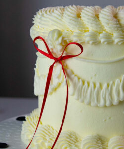 Pme lintstrik taarttoppers rood pk/8 bij cake, bake & love 10