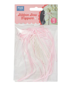 PME Lintstrik Taarttoppers Lichtroze pk/8