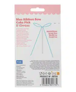 Alternative view of PME Lintstrik Taarttoppers Blauw pk/8
