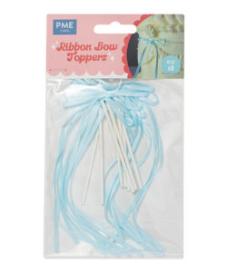 PME Lintstrik Taarttoppers Blauw pk/8