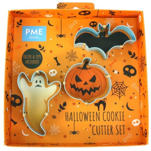 Pme spooky halloween koekjesuitsteker set van 3