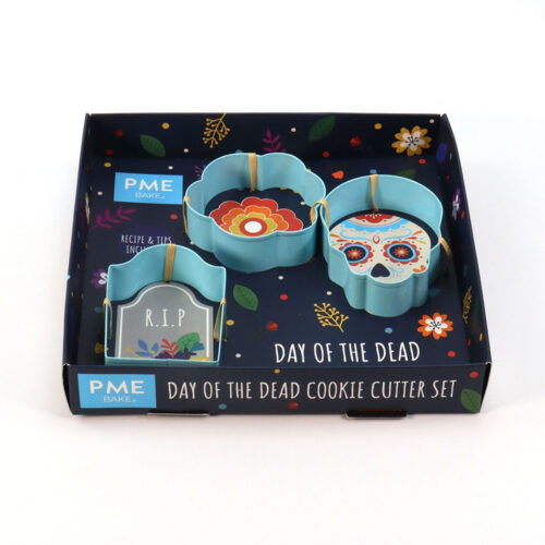Pme halloween dia de los muertos koekjesuitsteker set van 3 - afbeelding 2