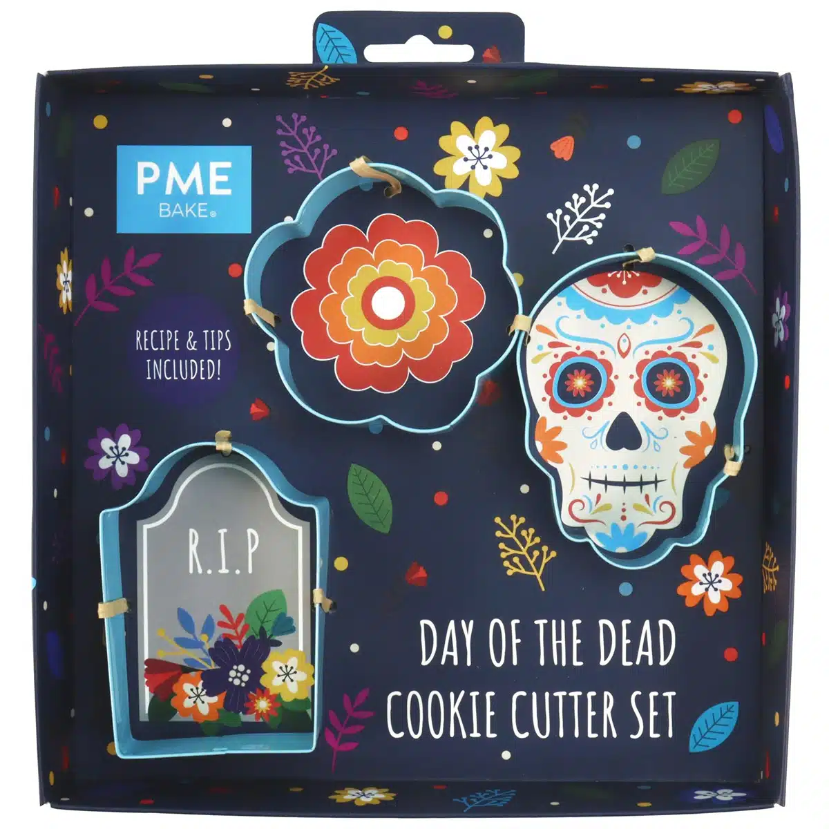 Pme halloween dia de los muertos koekjesuitsteker set van 3 bij cake, bake & love 5 Pme halloween dia de los muertos koekjesuitsteker set van 3