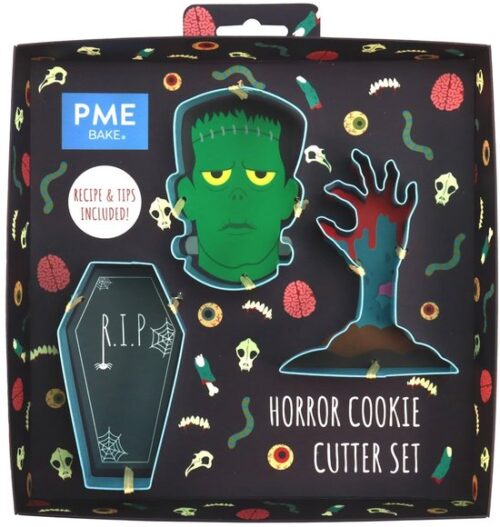 Pme halloween horror koekjesuitsteker set van 3