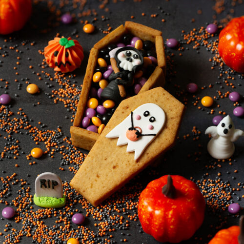Halloween grafkist koekjes pakket - afbeelding 3