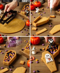 Halloween grafkist koekjes pakket bij cake, bake & love 8