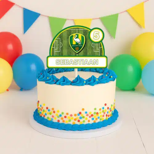 Gepersonaliseerde taarttopper - ado den haag