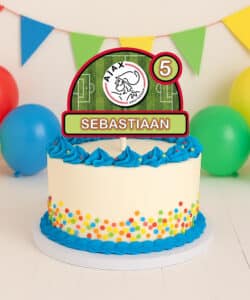 Gepersonaliseerde Taarttopper - Ajax