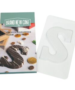 Brand New Cake Chocoladeletter Vorm 150g Letter S