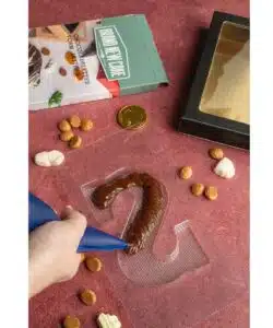 Brand new cake chocoladeletter vorm 150g letter s bij cake, bake & love 12