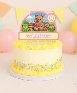 Gepersonaliseerde Taarttopper - Capibara