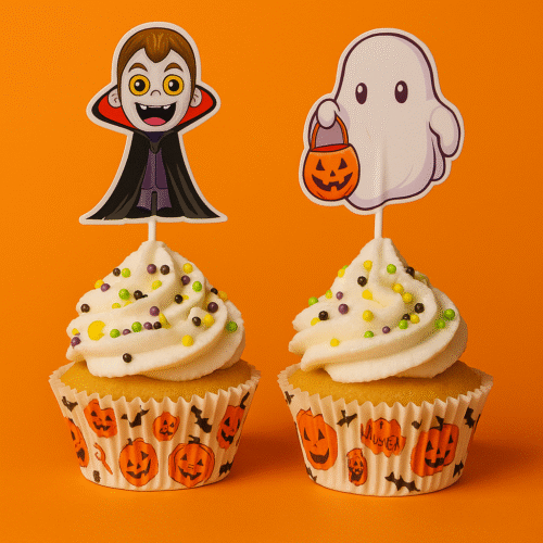 Spooky halloween cupcakes pakket - afbeelding 2