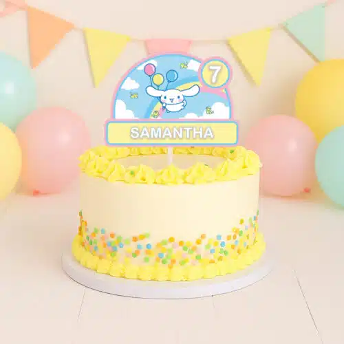Gepersonaliseerde taarttopper - cinnamonroll
