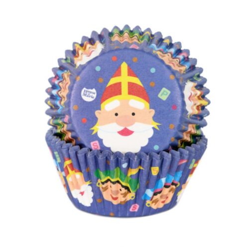 House of marie baking cups sinterklaas set/48