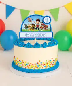 Gepersonaliseerde Taarttopper - Paw Patrol