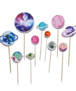 Taartdecoratie Planeten