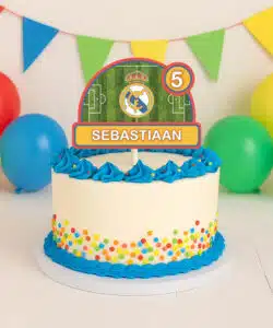 Gepersonaliseerde Taarttopper - Real Madrid