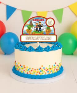 Gepersonaliseerde Taarttopper - Roblox
