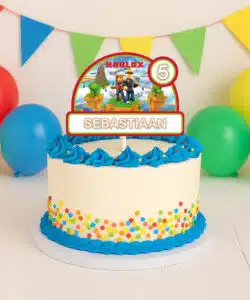 Gepersonaliseerde Taarttopper - Roblox