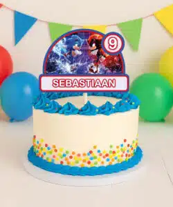Gepersonaliseerde Taarttopper - Sonic