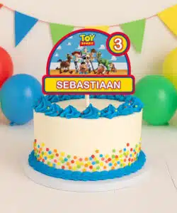 Gepersonaliseerde Taarttopper - Toy Story