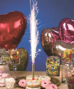 Wondercandle vuurkaars met clip voor fles bij cake, bake & love 8