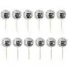 Cupcaketoppers discoballen 12 stuks bij cake, bake & love 1