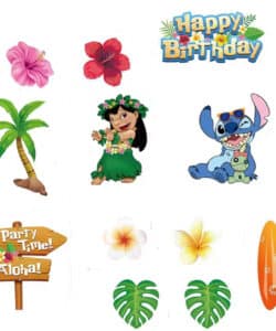 Taartdecoratie Lilo & Stitch