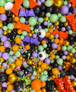 Sprinkley Sprinkles -  Bat & Bones Halloween Mix 80 gram