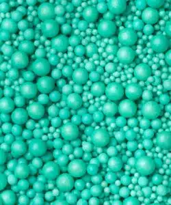 Sprinkley Sprinkles -  Sugar Pearl Mix Turquoise 80 gram