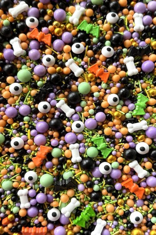 Sprinkley sprinkles -  bat & bones halloween mix 80 gram