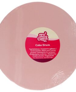 FunCakes Cake Drum Rond Pastel Roze Ø 25 cm