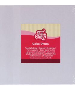 FunCakes Cake Drum Vierkant Wit 30 cm