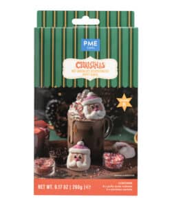 PME Hot Chocolate Decoration set - Santa Claus