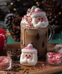 Alternative view of PME Hot Chocolate Decoration set - Santa Claus