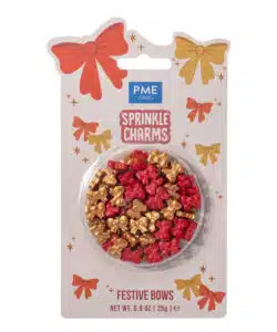 PME Christmas Charms - Festive Bows 25 gr