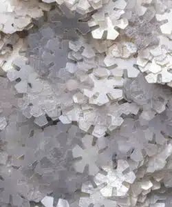 Alternative view of PME Edible Shapes - Snowflakes