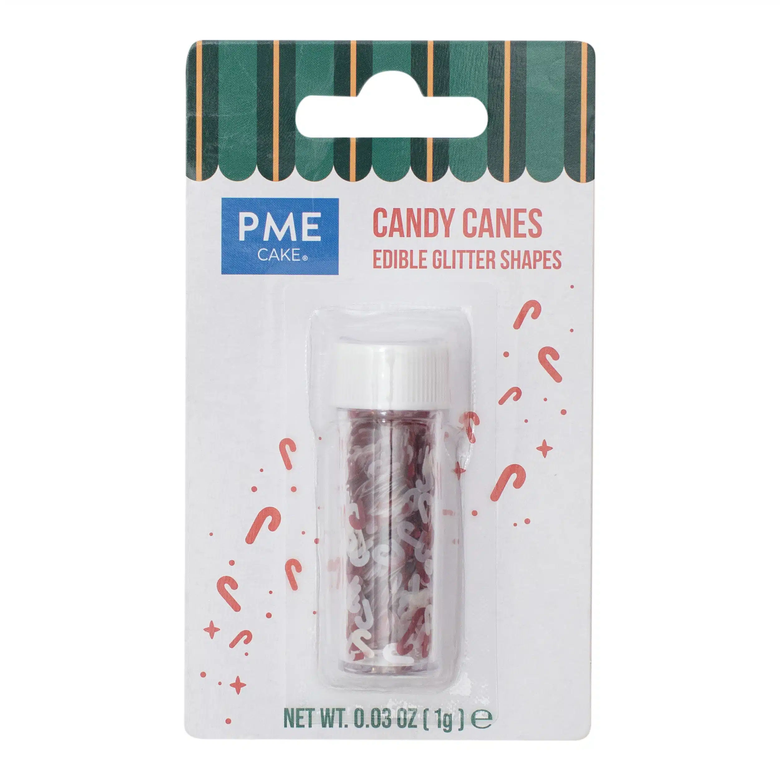 Pme edible shapes - candy canes bij cake, bake & love 5 Pme edible shapes - candy canes