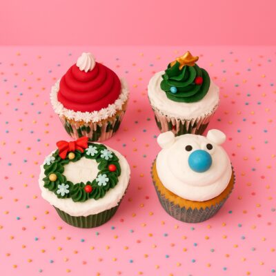Christmas cupcakes