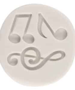 Siliconen mal Muzieknoten